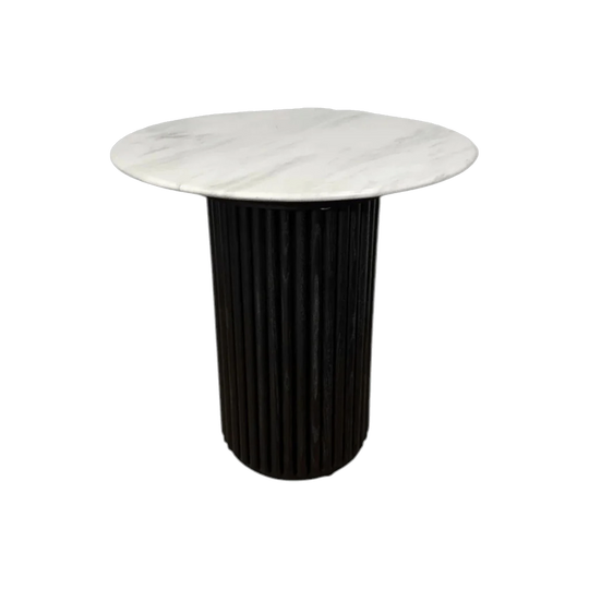 Flute Round Side Table by Nick Scali