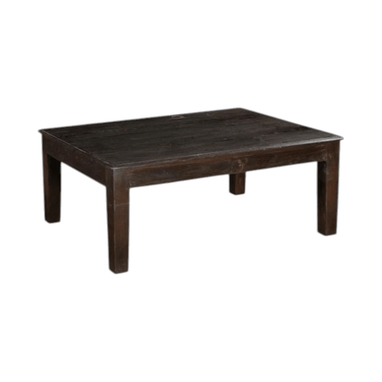 Teak Dark-Stain Low Coffee Table