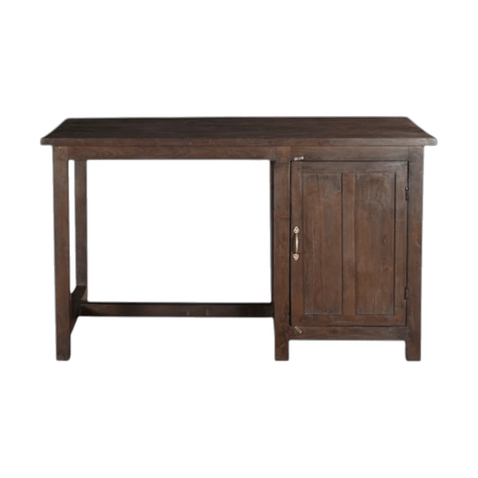 Small Wooden Kitchen Island Bench with Cupboard
