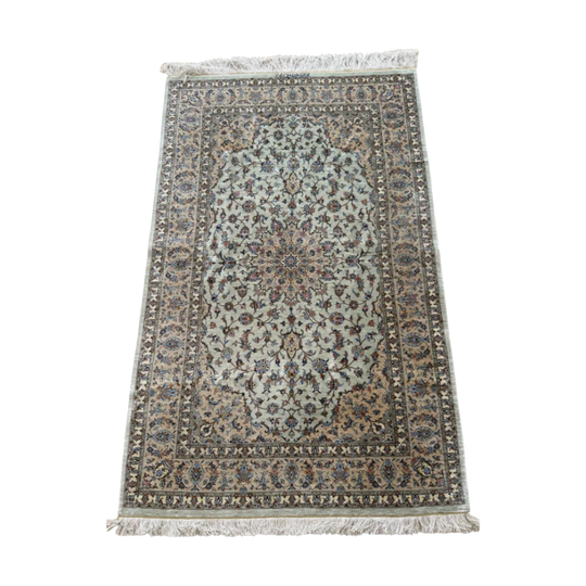 Kashan Persian Silk Rug, Isfahan, Persia