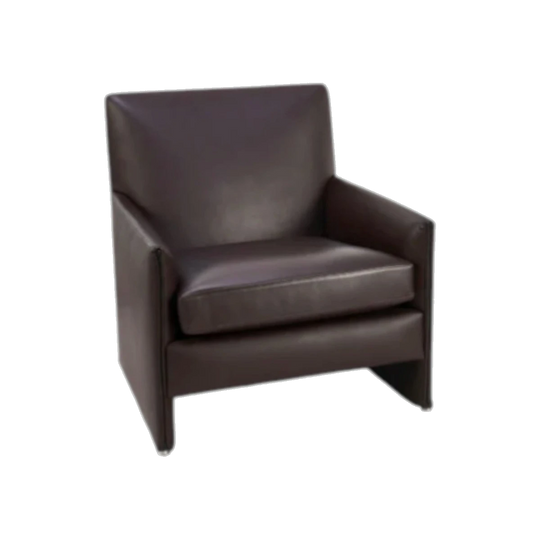 Rodolfo Dordoni for Minotti Leather Armchair, Italy, 2000s