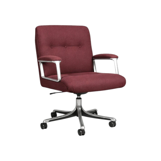 Osvaldo Borsani P128 Armchair for Tecno Spa, Original Italian Mid-Century