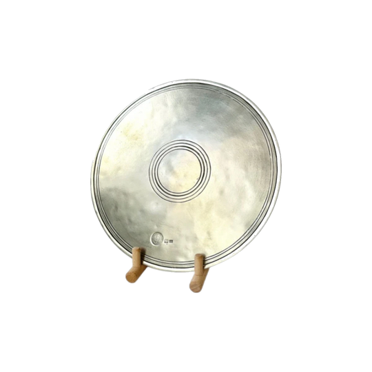 Palio Circular Table Trivet/Placemat- 25 cm Diameter - Handcrafted in Italy - Pewter