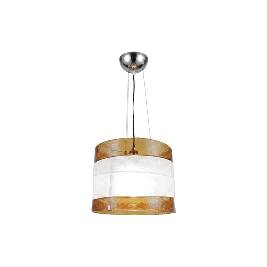 AV Mazzega Amber Glass Pendant