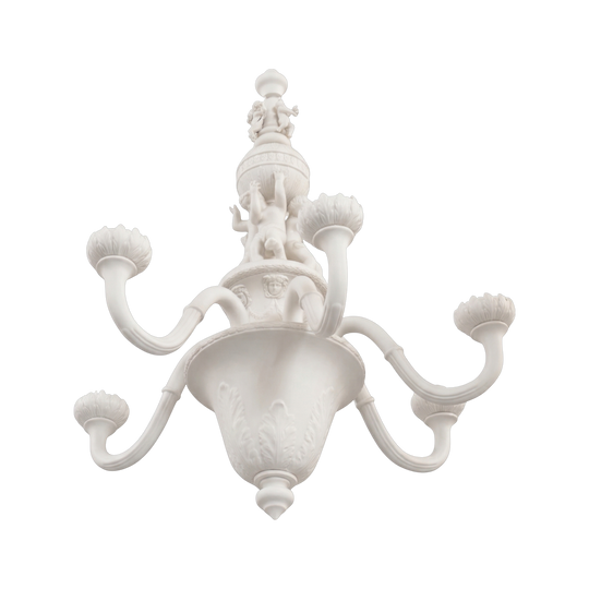 Vintage Italian Porcelain Chandelier