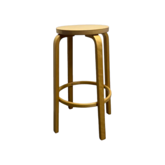 Artek Bar Stool 64 by Alvar Aalto – Natural Birch