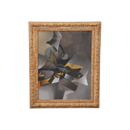 Paul Akermann (1908–1981), Abstract Composition, mixed media, signed and dated '71, framed under glass