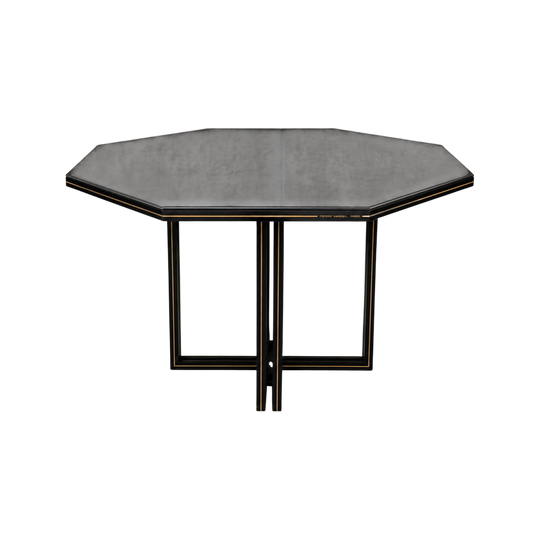 Pierre Vandel Paris Octagonal Dining Table circa 1970s 1980s