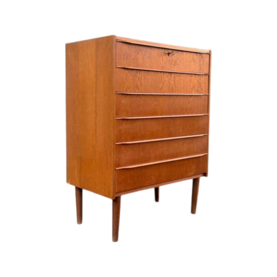 Teak Swedish Chest of Drawers