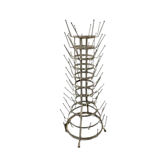 Vintage French Bottle Drying Rack – Hérisson Bouteilles (Bottle Hedgehog)