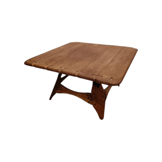 Restored Pacific Green MCM Coffee Table