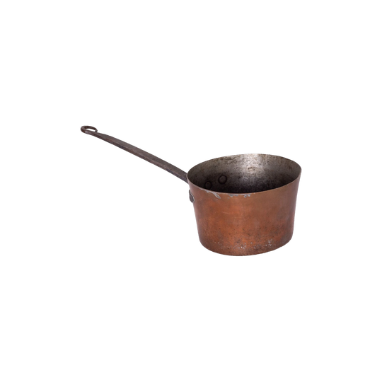 Antique French copper pan from Provence