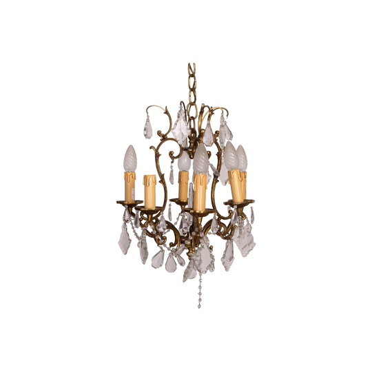 Beautiful Antique French 19th century chandelier from Provence