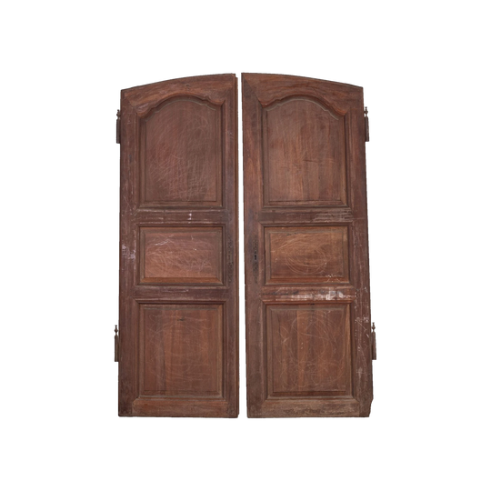Pair of Antique French Armoire cupboard doors from a collection in Provence