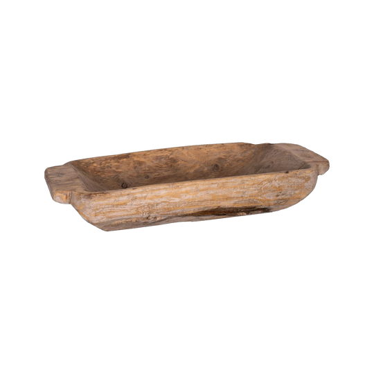 Lovely large Vintage French timber tabletop centrepiece trough from Provence