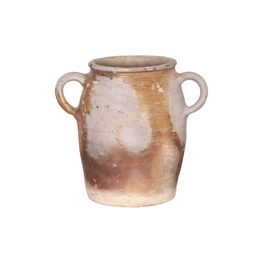 Antique French 19th Century Hand-thrown Terracotta Pot