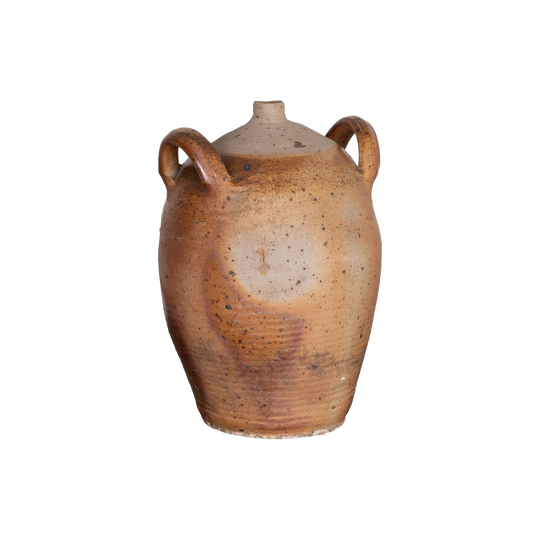 Antique French 19th Century Hand-thrown Terracotta Pot