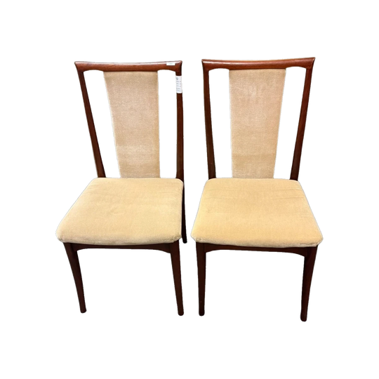 Parker Mid-Century T-Back Dining Chairs – Set of Two