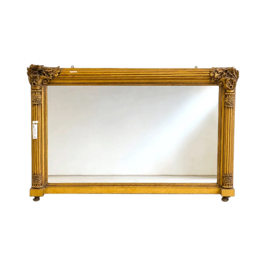 Vintage Louis XV Style Giltwood Mirror