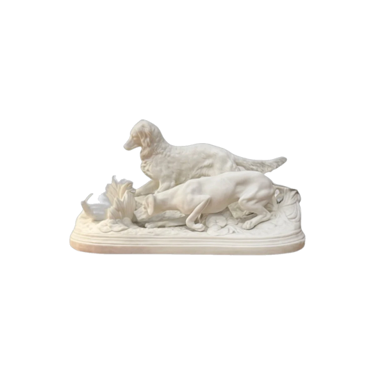 Parianware Dogs sculpture