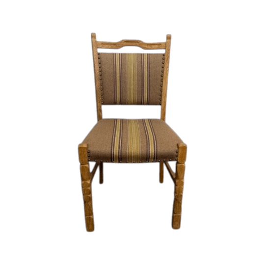 Mid-Century Danish Solid Oak Chair