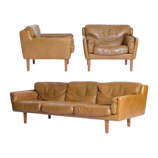 Set of Illum Wikkelsö Sofa & Armchairs