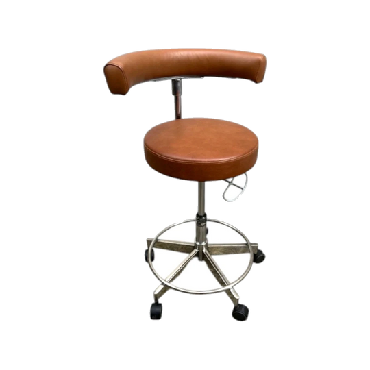 Vintage Industrial Adjustable Drafting Stool