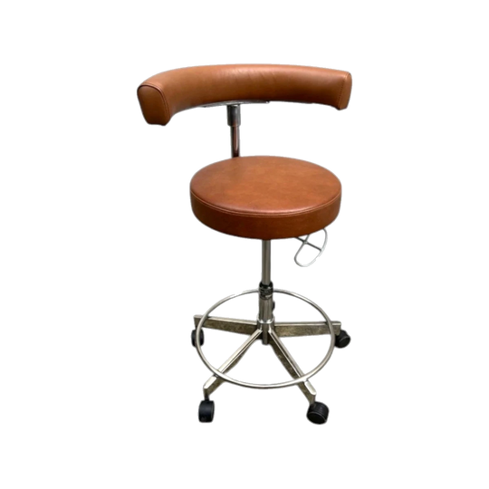 Vintage Industrial Adjustable Drafting Stool