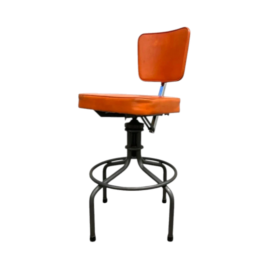 Vintage Industrial Adjustable Stool