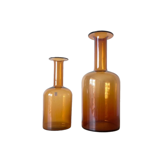 Set of two holmegaard Gulvvase Vases