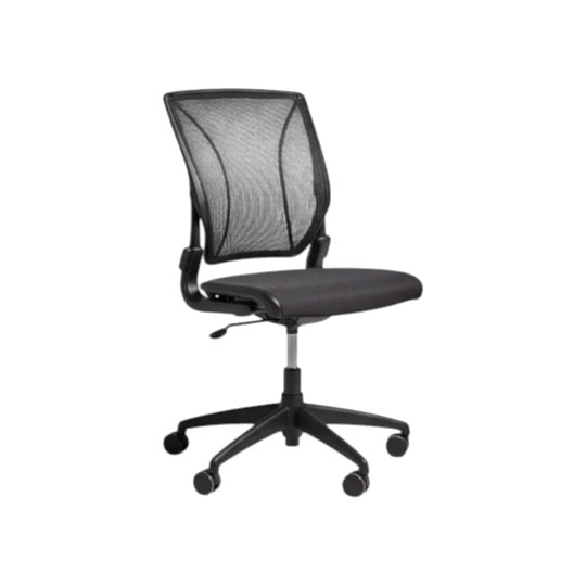 Humanscale Liberty Task Chair – Black Mesh – Black Base