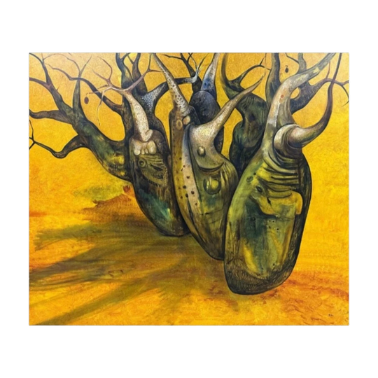 Victor Rubin, Kimberley Boabs, 2001 – Oil on Linen