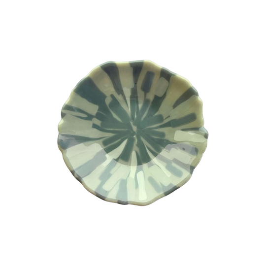 DAGMAR ACKERMAN (Australian, b.1954) A Kiln-Formed Studio Glass Dish, 2019