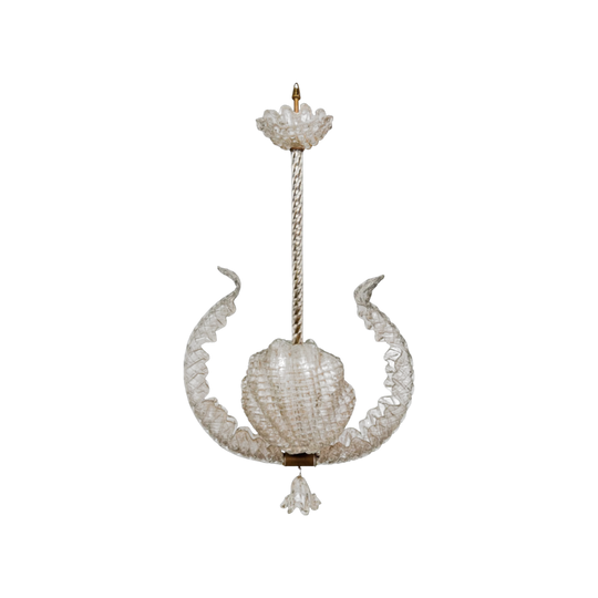 Vintage Ercole Barovier Murano Pendant