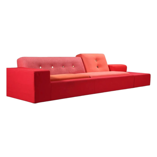 Hella Jongerius b. 1963. Low sofa, Model 'Polder XXL'