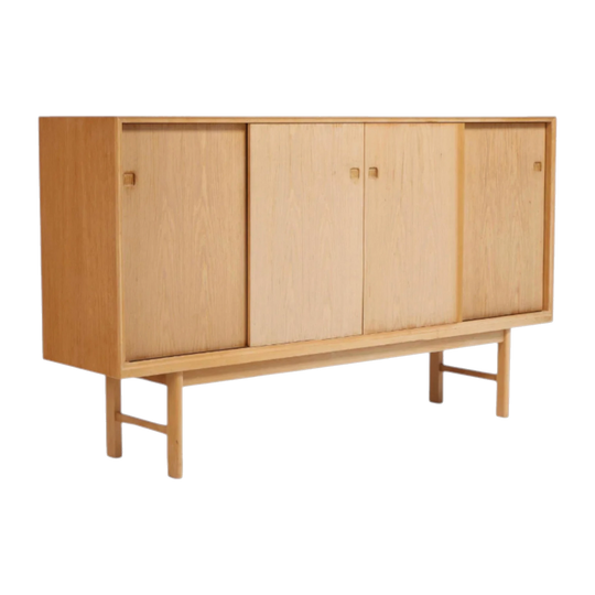70's Oak Sideboard Chr. Rasmussen , Randers.