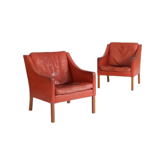 Børge Mogensen: A pair of easy chairs $3300 per chair