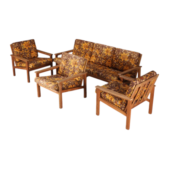Teak 70's lounge set.