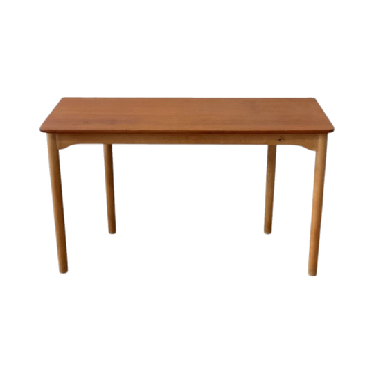 Danish Kvetny & Sønners Stolefabrik School Desk in Mahogany and Beech