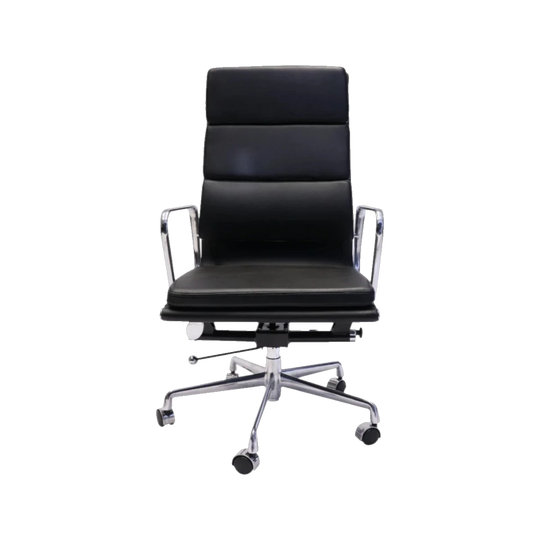 High Back Meeting/Executive Chair - Black PU