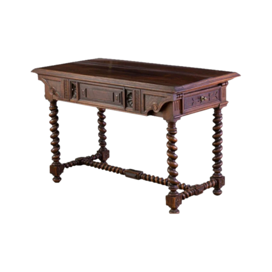 19th Century French Walnut Console Table