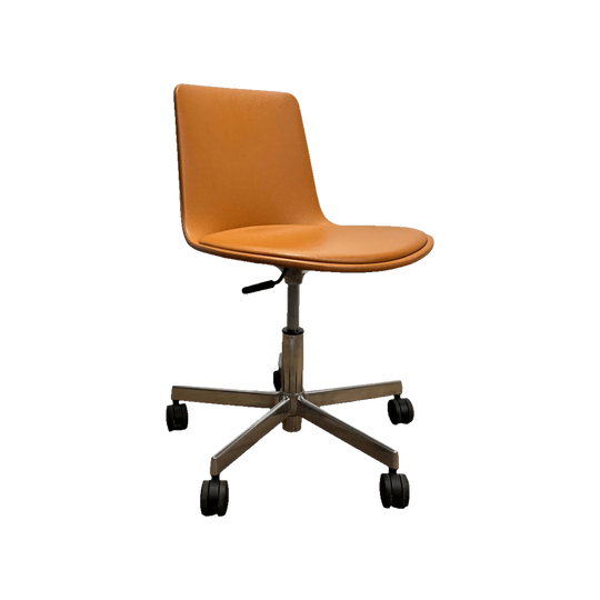 Tan Swivel Task Chair