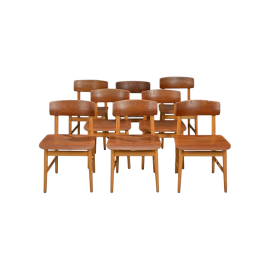 Børrge Mogensen and Espen Klint Dining chairs