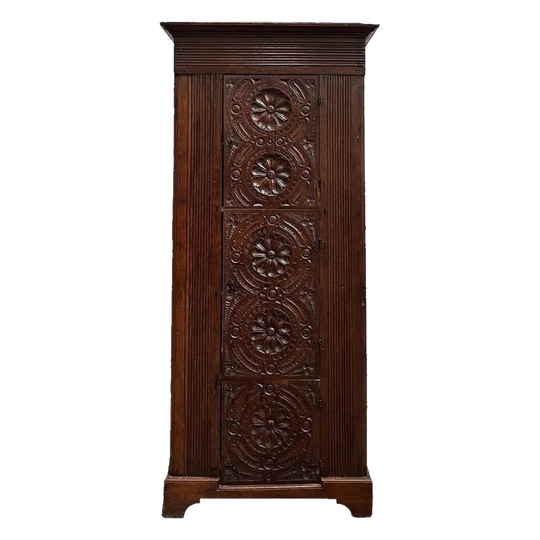 19th-Century French Breton Chestnut Armoire