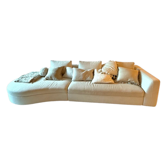 BoConcept Bergamo Sofa with Round Lounging Unit