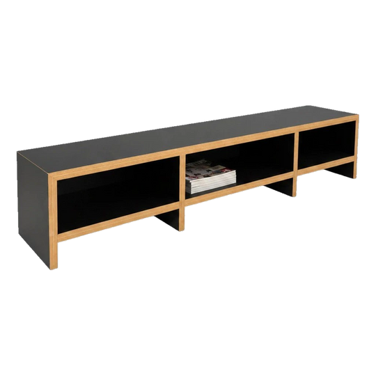 Modern Wooden TV Unit Entertainment Console 210cm