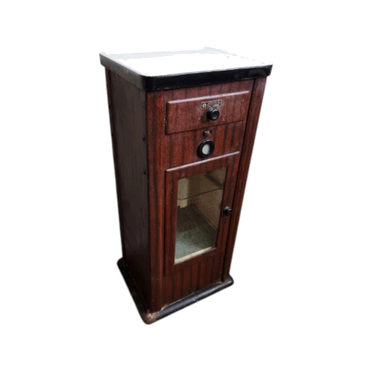Rare Collectible 'J.Morita & Co' Japanese Dental Medical Cabinet