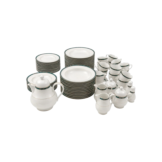Noritake Legendary Green 4439 Dinner Set 82pc