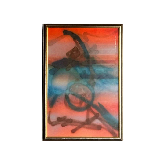 Irene Amos, 'Untitled' – Mixed Media on Paper, Framed, 81 cm x 55 cm
