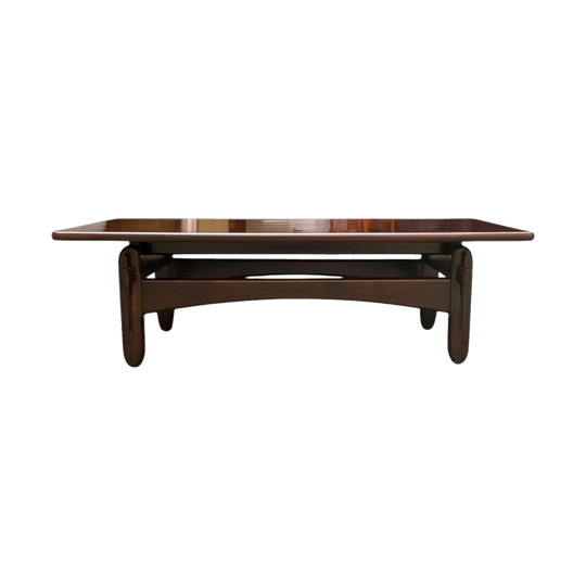 Jean Gillon for Probel Brazilian Rosewood Coffee Table, Brazil, 1960s